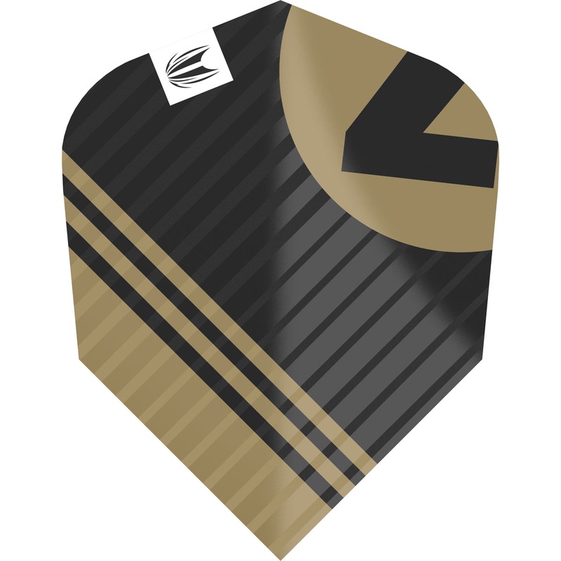 Chicane Pro.Ultra Black Ten-X Dart Flights by Target 3 Sets