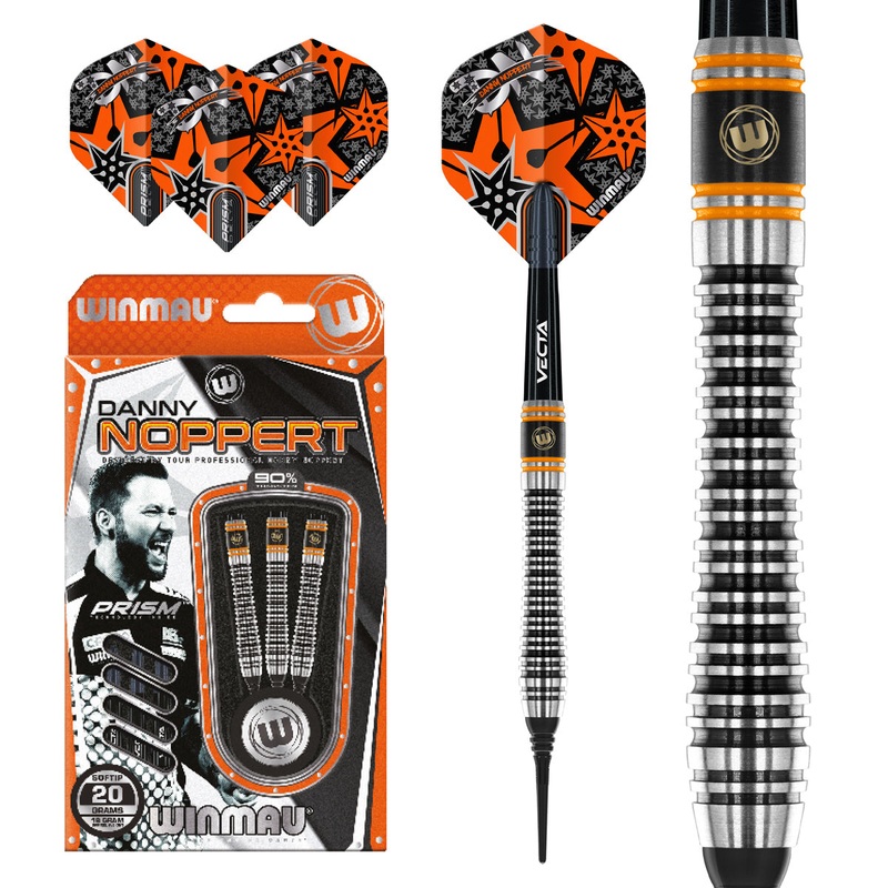 Danny Noppert Signature Edition 2.0 Soft Tip Darts by Winmau 20 Gram