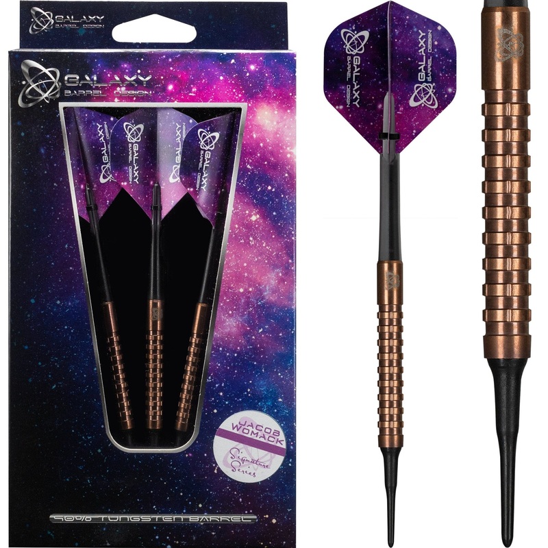 *Galaxy Jacob Womack Darts – Soft Tip – Bronze 18g