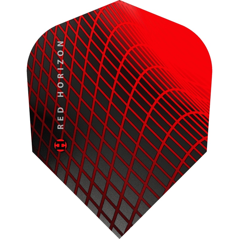 *Harrows Prime Dart Flights – No6 – Std – Red Horizon