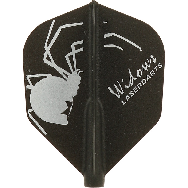 Laserdarts Fit Flight Black Widow Dart Flights – Shape