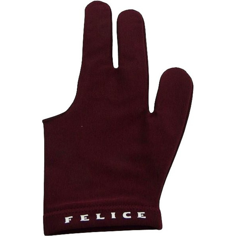 NIC Felice Billiard Glove – Burgundy