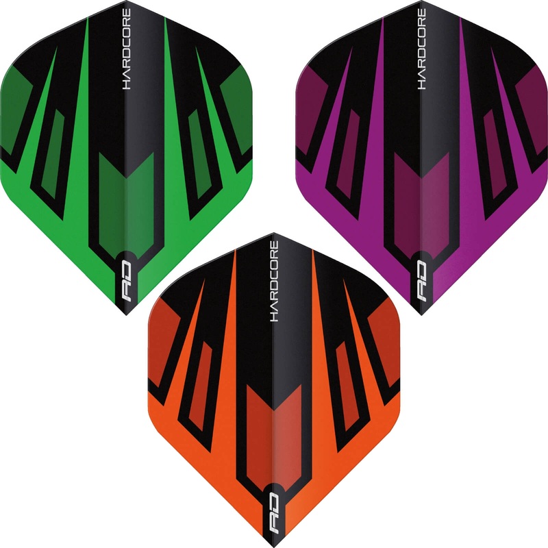 Red Dragon – Hardcore Radical Fan – Big Wing Dart Flights F6811