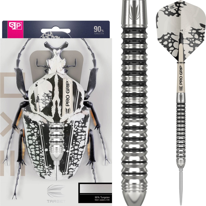 Target – EXO 01 Darts – Swiss Point – Steel Tip – 90% Tungsten – 22g 23g 22 grams