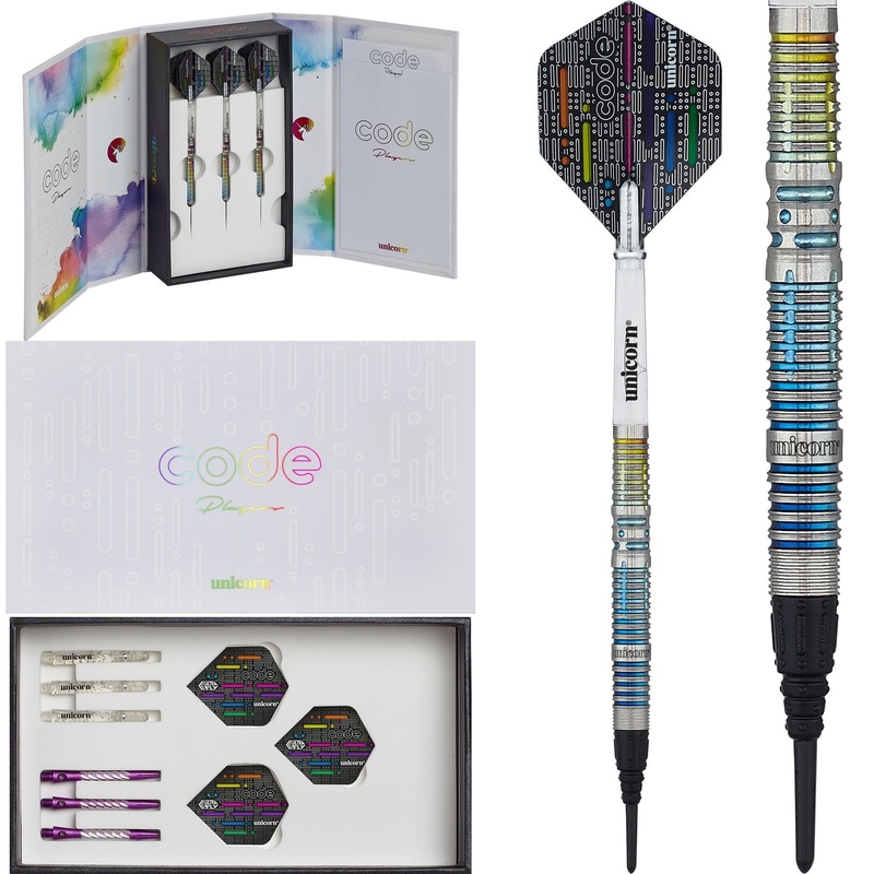 *Unicorn Code Darts – Soft Tip – Jeffrey De Zwaan 22g