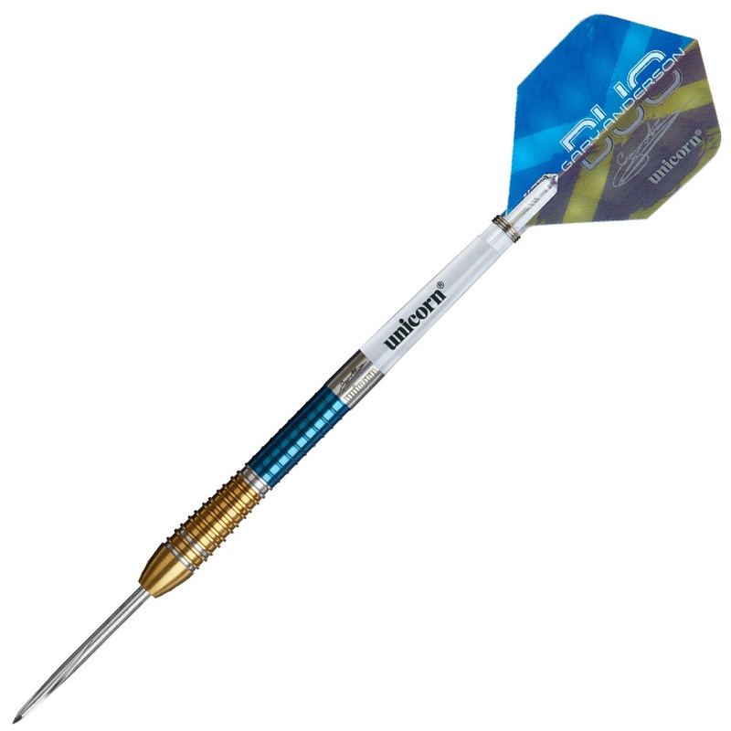 Unicorn Gary Anderson Phase 6 Duo Steel Tip Darts – 24gm