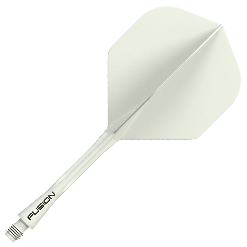 Winmau Fusion Integrated Flight & Shaft System –  No2 Medium White