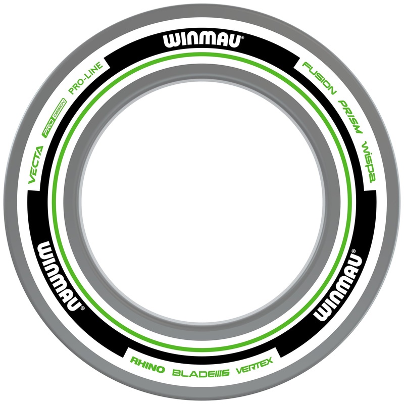 Advance White and Green Dartboard Surround