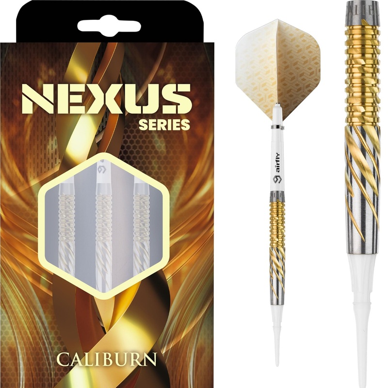 Caliburn Nexus Darts – Soft Tip – 95% Tungsten – N2 – 18g