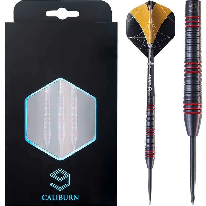 *Caliburn The Rock Darts – Steel Tip – 90% – Black & Red 21g