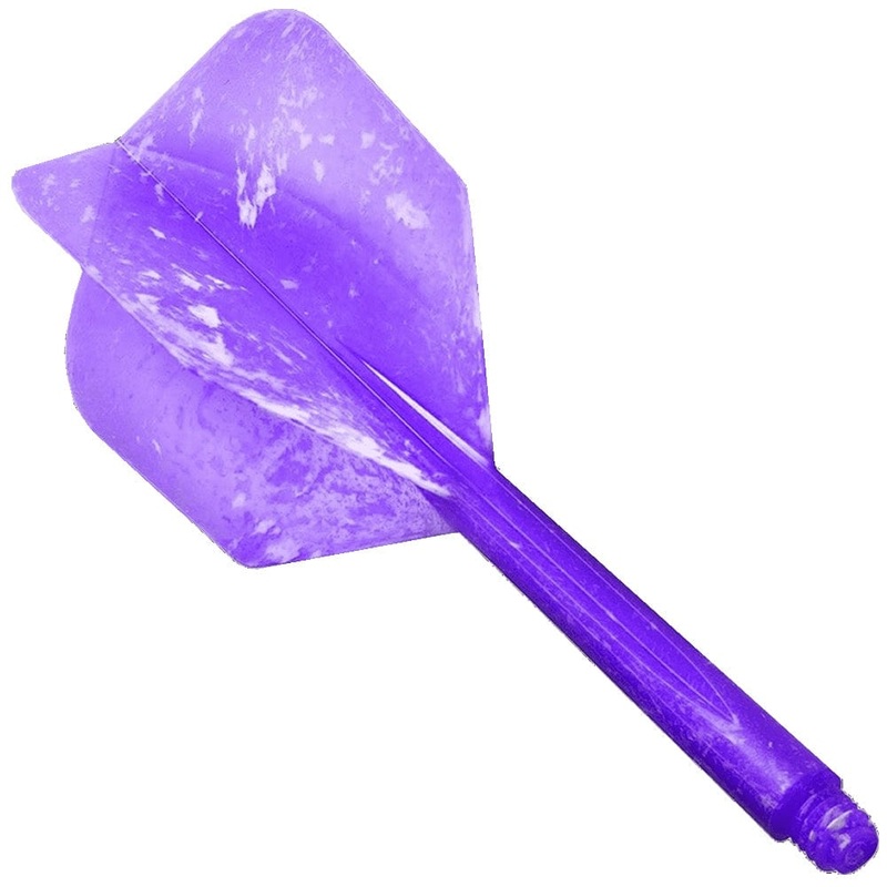 *Condor Dart Flights – Zero Stress – Small – Marble – Purple Short