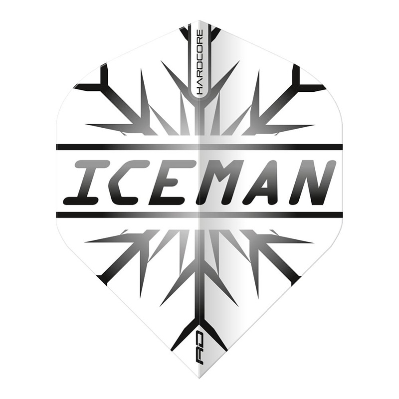 Hardcore Gerwyn Price Hardcore Grey Snowflake Flights No2 Standard