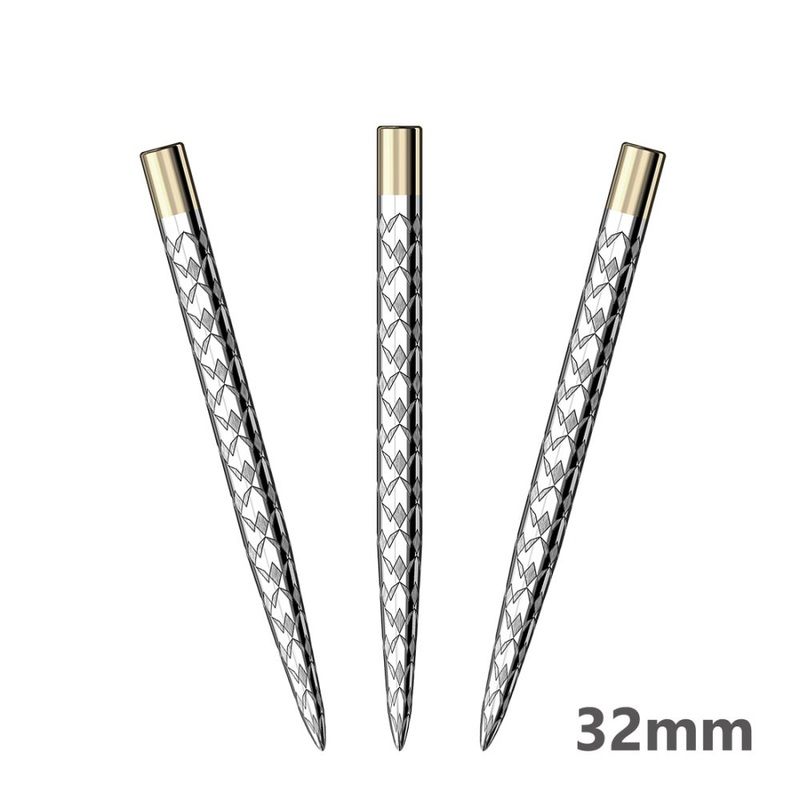 Mission Laser Plus Multi Logo Dart Points *32mm