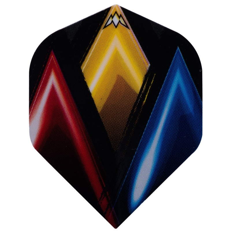 *Mission Solo Dart Flights – 100 Micron – No2 – Std – Pennine Retro – Approximately 100 Sets (300 Flights)