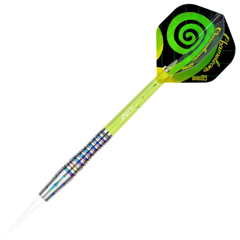 One80 Chameleon Topaz Soft Tip Darts – 20gm