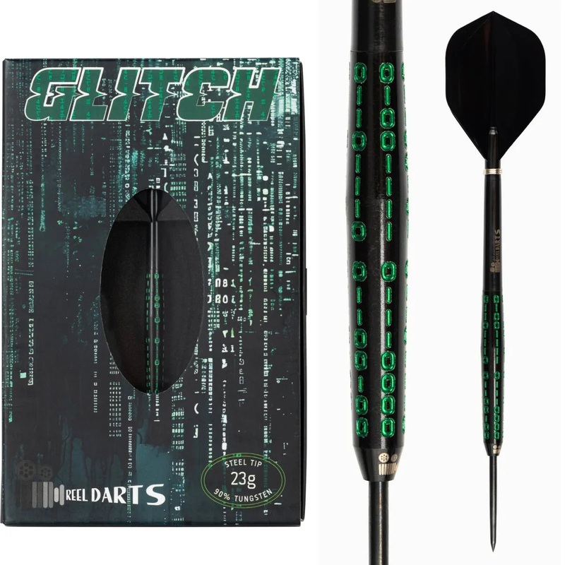 Reel Darts The Glitch 90% Tungsten Darts 23 GRAM