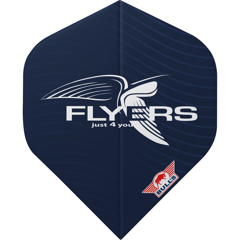 Richard Veenstra Standard Dart Flights by Bulls Blue