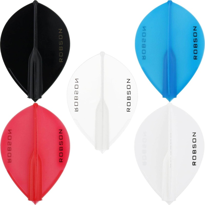 Robson – Plus – Pear Dart Flights Black