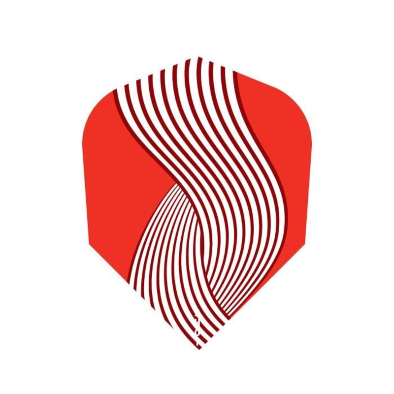 Shot Zen Kyudo Dart Flight Set-Small Standard Standard 100 Micron Polymer