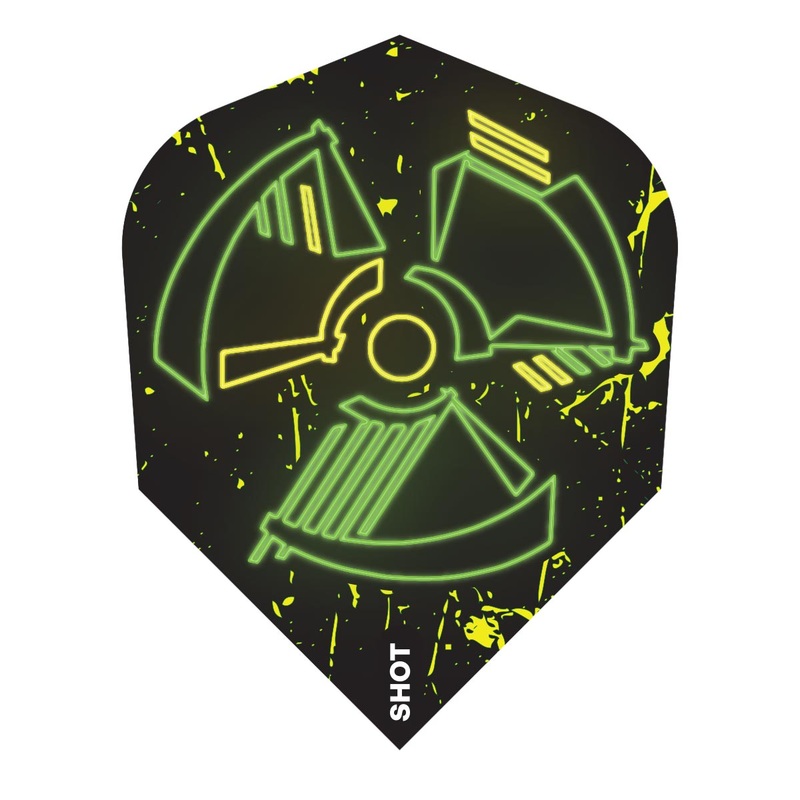 Stowe Buntz Biohazard No6 Dart Flights by Shot