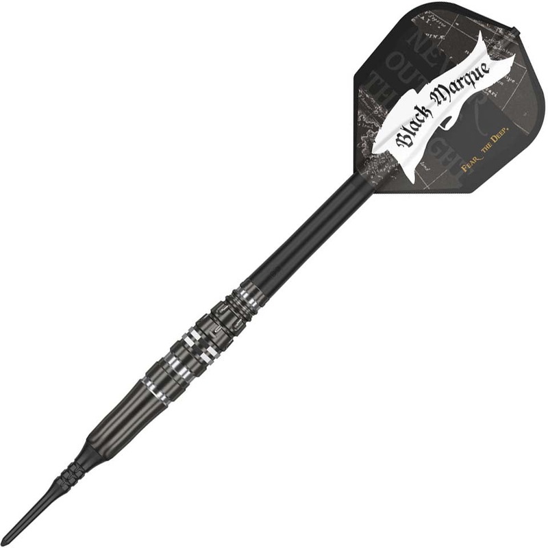 Target Black Marque Flare Soft Tip Darts – 17gm