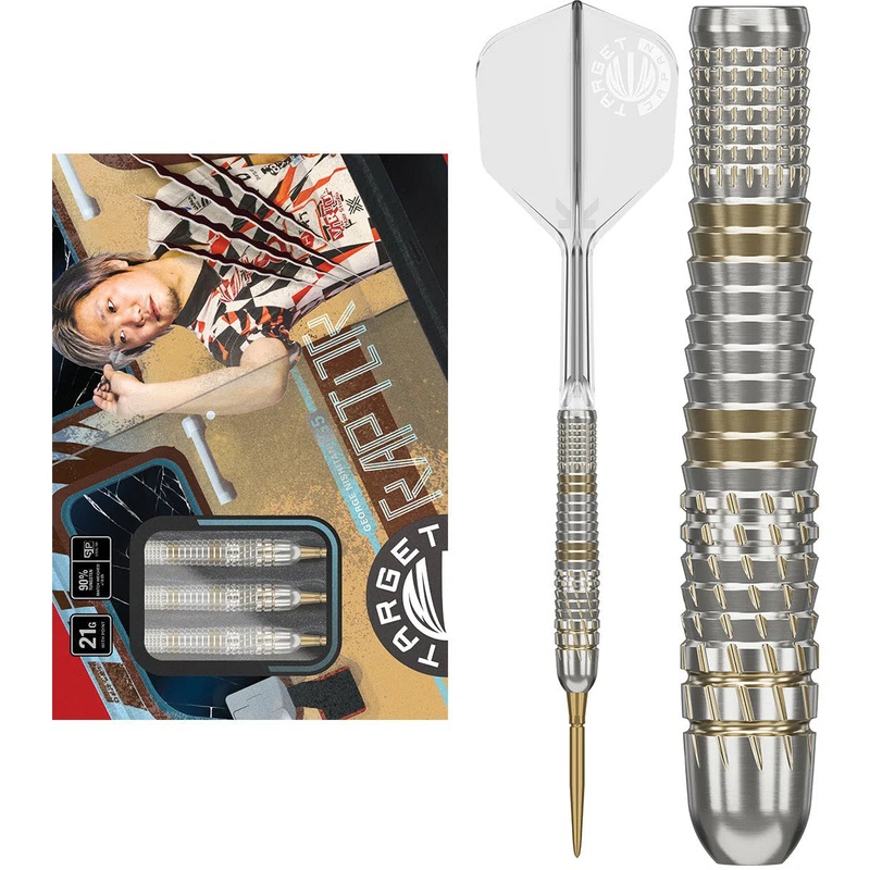 Target Japan George Nishitani Raptor G5 90% Tungsten Steel Tip Darts 21 GRAM