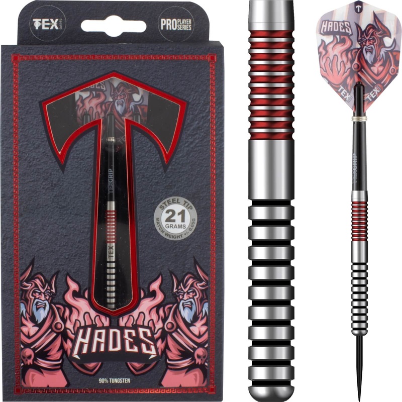 Tex – Hades Darts – Steel Tip – 90% Tungsten – 21g 23g 21 grams