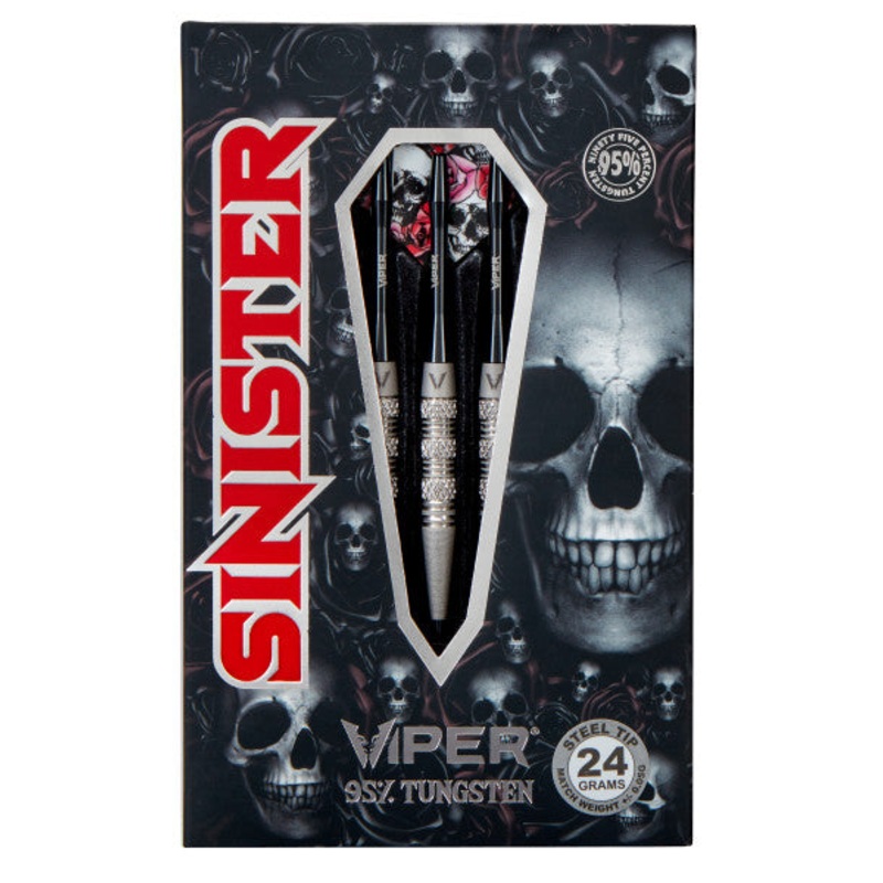 Viper Sinister Tripple 95% Tungsten Steel Tip Dart Set 24g