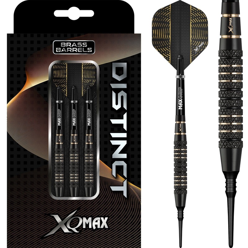 *XQMax Distinct Darts – Soft Tip – M2 – Black 19g