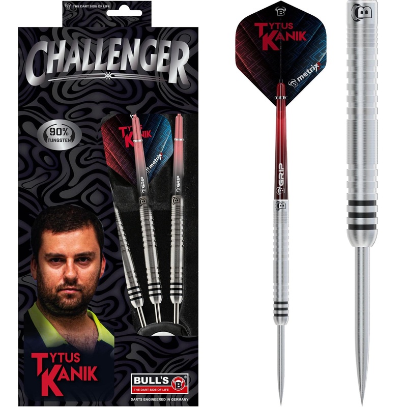 BULL’S Challenger Darts – Steel Tip – Tytus Kanik – 22g 22g
