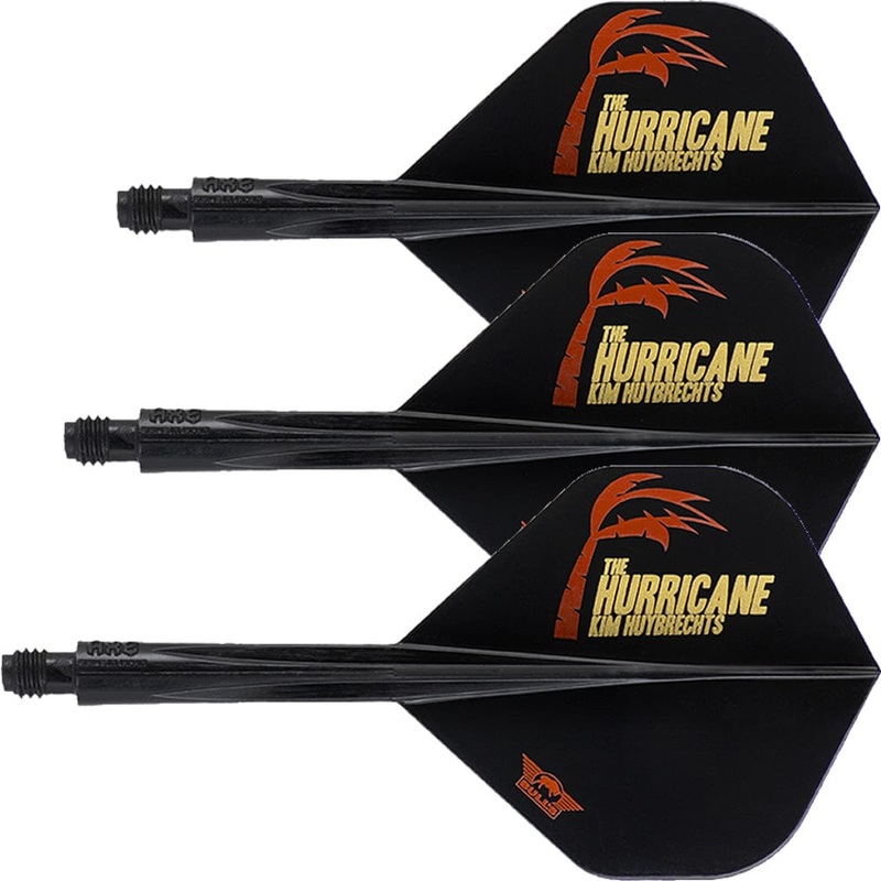 *Bulls Condor AXE Dart Flights – Kim Huybrechts – Standard – Black Long