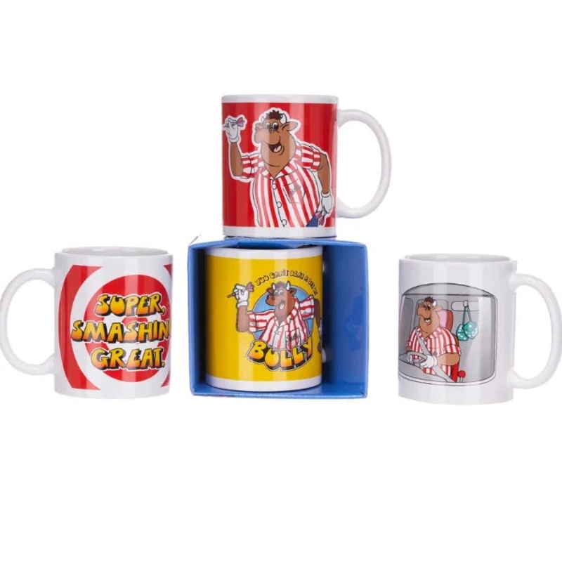 Bullseye Mug Gift Box Yellow Logo