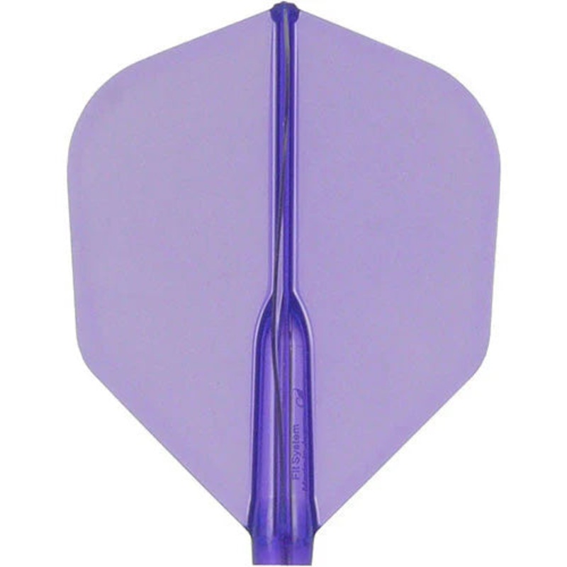 Cosmo Fit Flight Air Dart Flights – Shape Purple Shape 250 Micron Purple