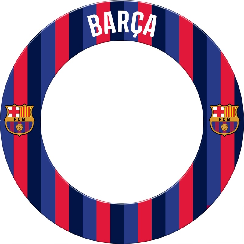 *FC Barcelona – Official Licensed BARA – Dartboard Surround – S3 – Striped BARA
