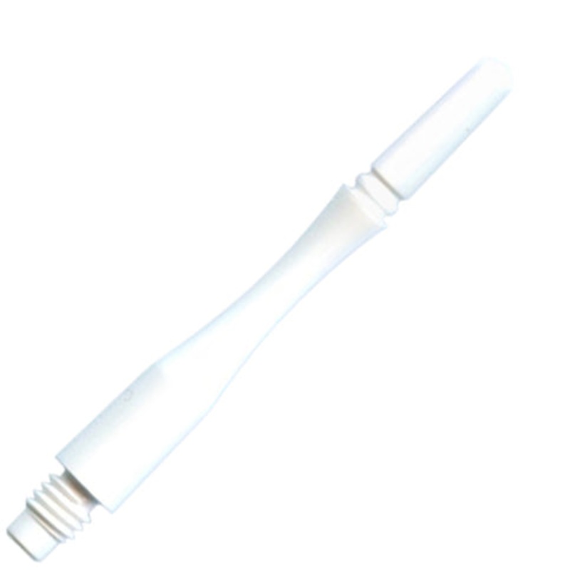 Fit Flight Gear Hybrid Spinning Dart Shafts – Inbetween #4 (28.5mm) White