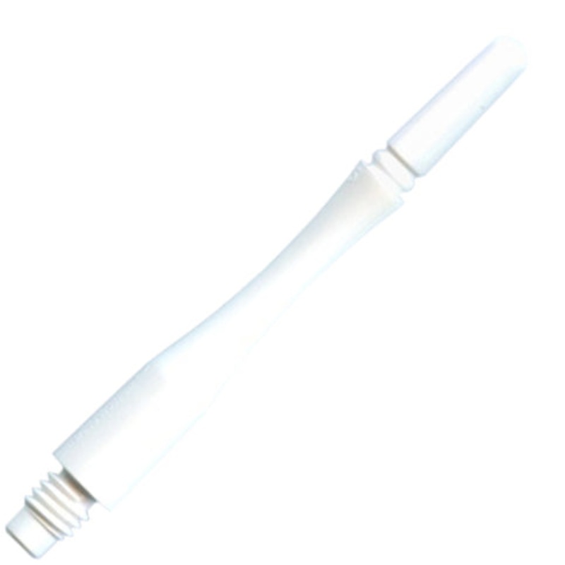 Fit Flight Gear Hybrid Spinning Dart Shafts – Long #7 (38.5mm) White