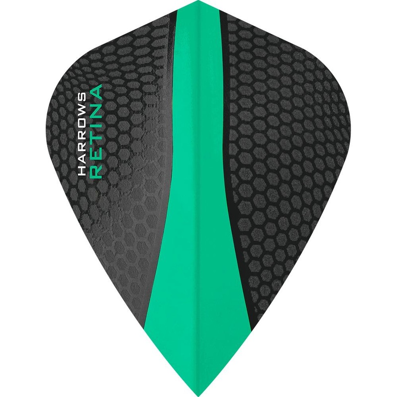 Harrows Retina Kite Jade Dart Flights Jade