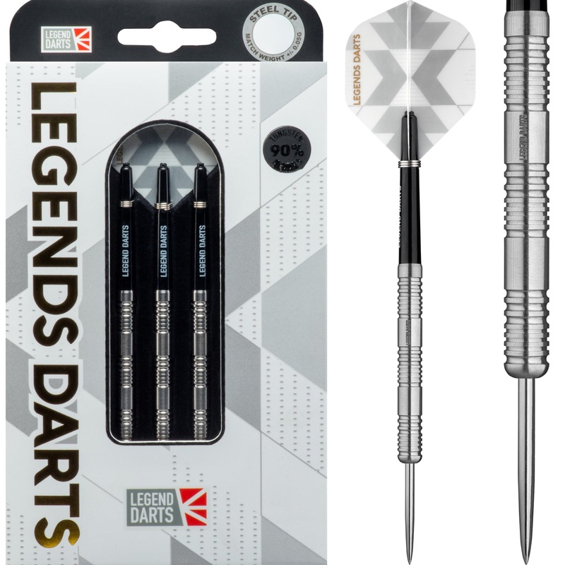 *Legend Darts – Steel Tip – 90% Tungsten – Pro Series – V20 – Ringed 22g