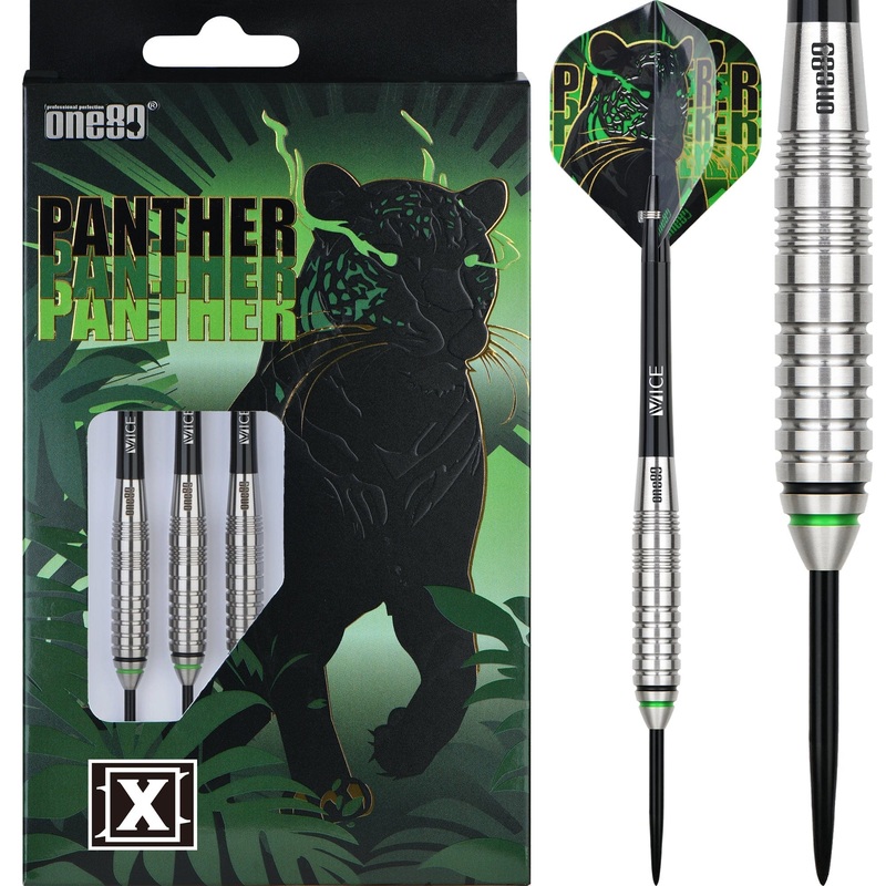 One80 Panther-X Darts – Steel Tip 21g