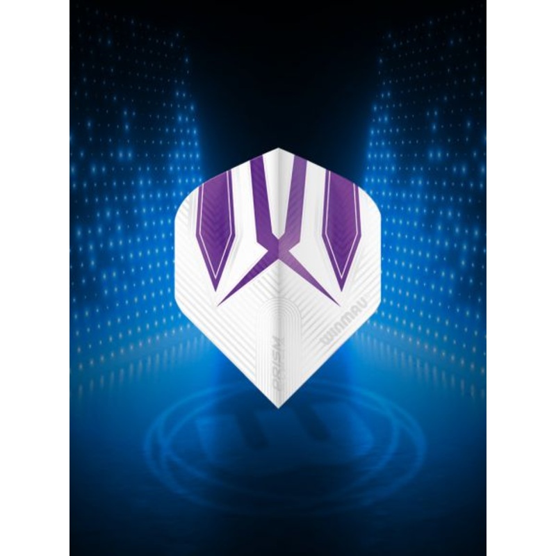 Prism Alpha White & Purple Extra Thick Standard 100 Micron Poly metronic extra thick