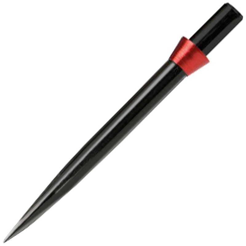 Red Dragon Specialist Points – Black With Red Tridents 32mm