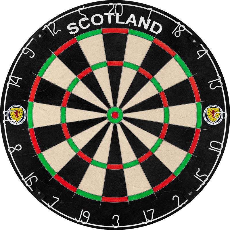 Scotland Football Dartboard – Professional Level – Official Licensed – Crest