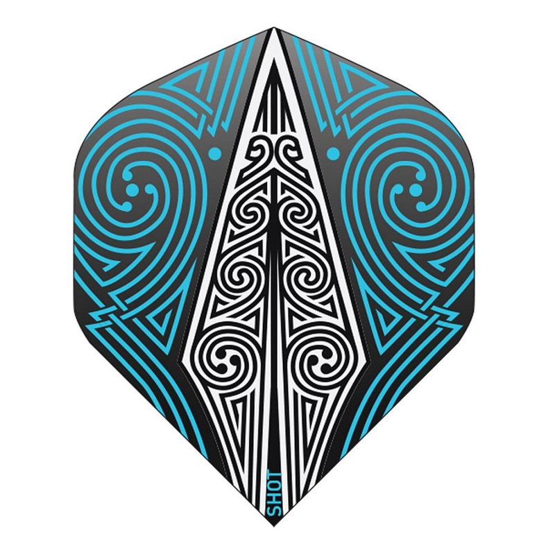 Shot Odin’s Spear  Dart Flights Blue No2 Standard