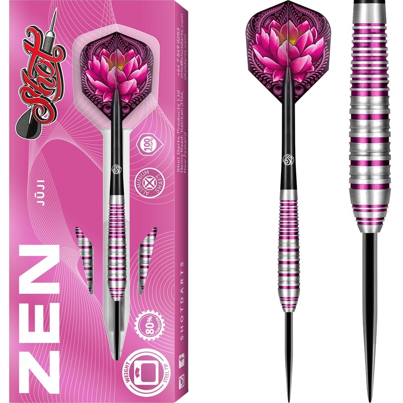 Shot Zen Series Darts – Steel Tip Tungsten – Juji 23g