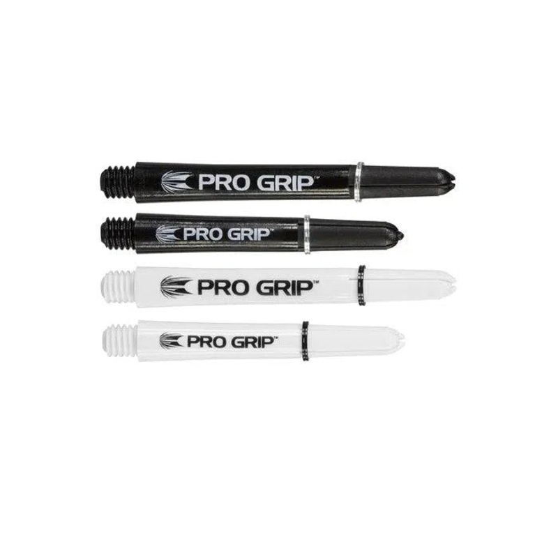 Target Darts Pro Grip Plus Dart Shafts Black Short Plus