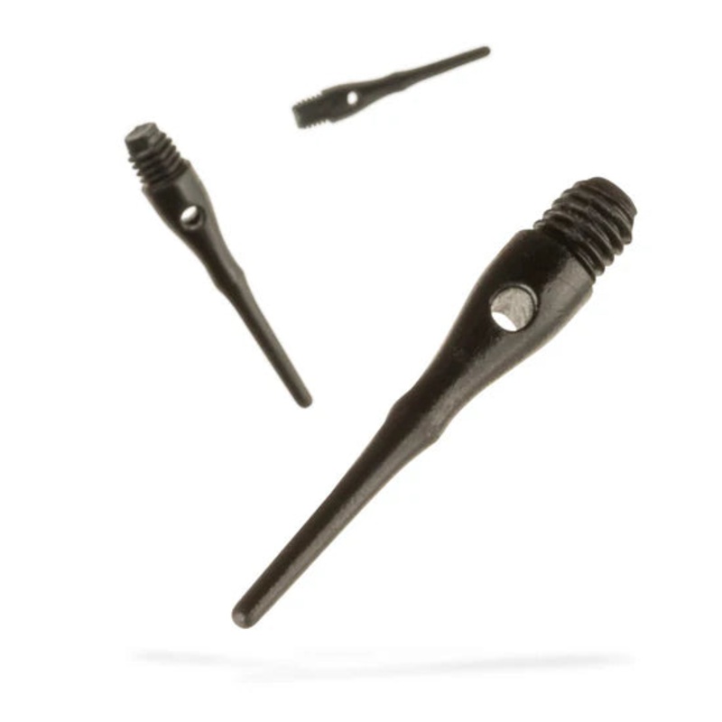 Viper Tufflex Tips III 2BA 50Ct Soft Dart Tips – Black