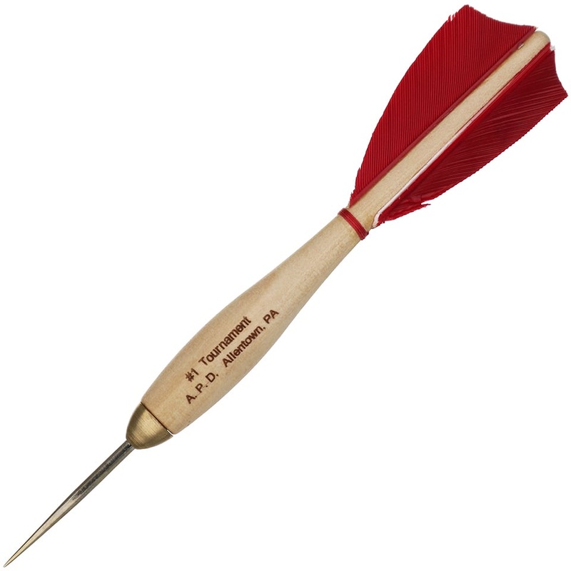 American Pro Dart Woody Steel Tip Darts – 13.5gm Red (4 Sets)