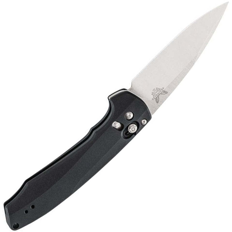 Benchmade 490 Arcane Axis Assist Flipper Folding Knife – Black