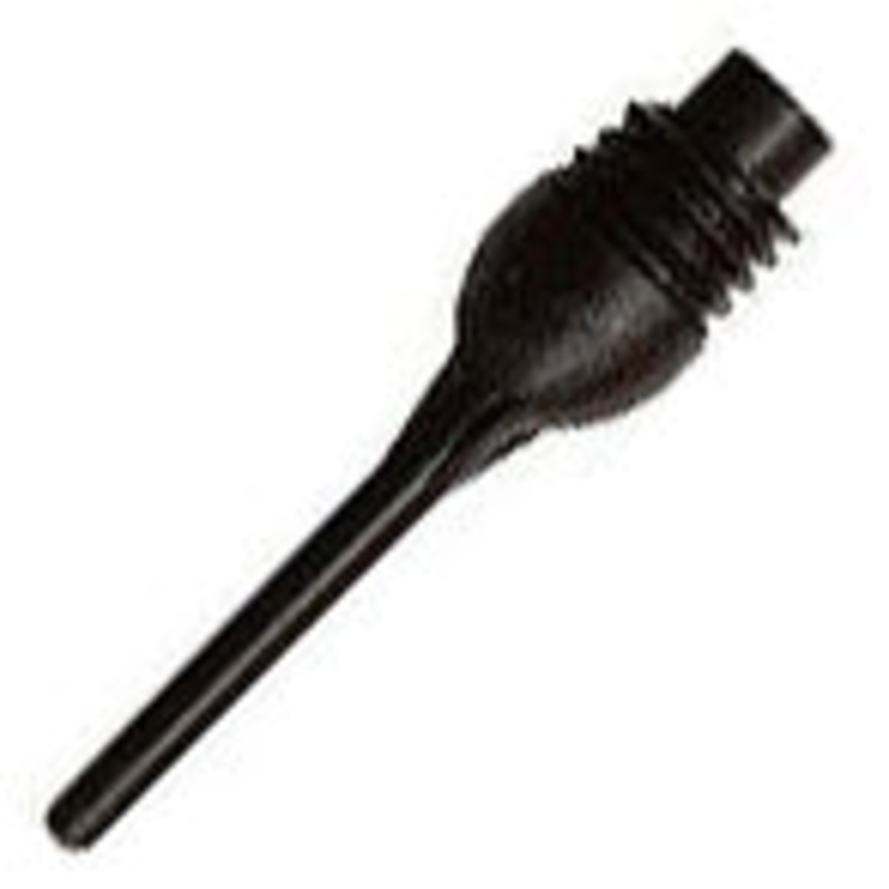 Bulls 1/4″ Shorty Soft Tip Points – Black (1000 Count)