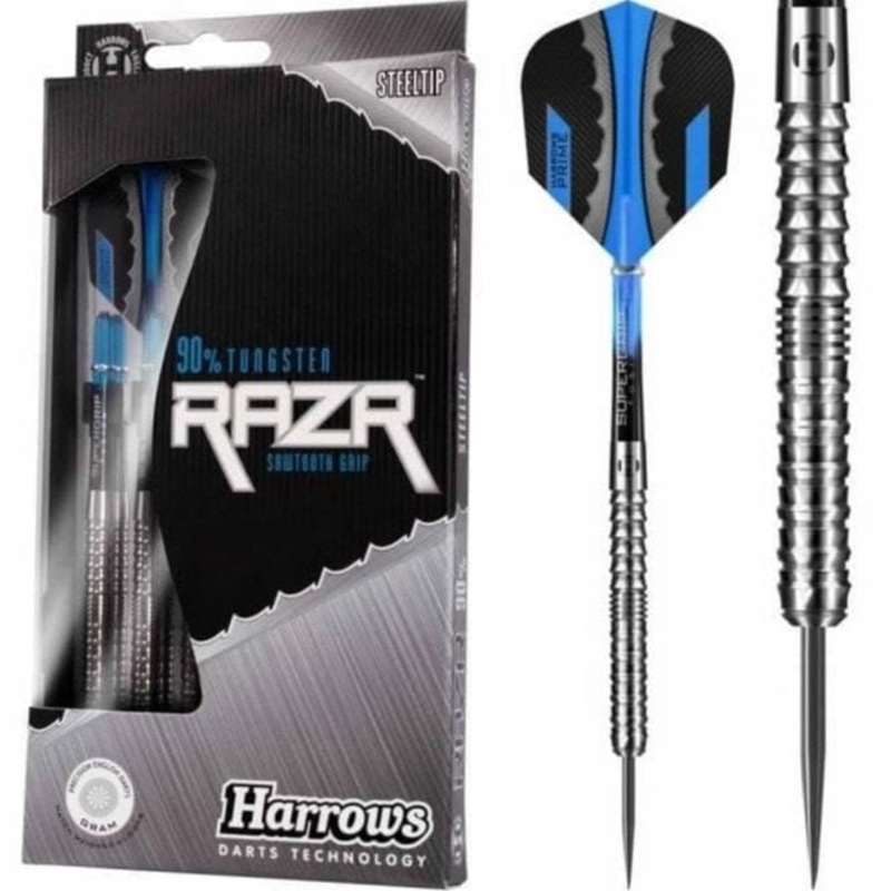 Harrows RazR Darts – Steel Tip – Parallel 21g